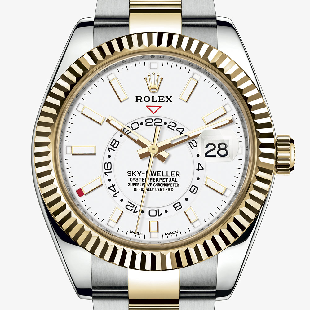 sky dweller grey dial