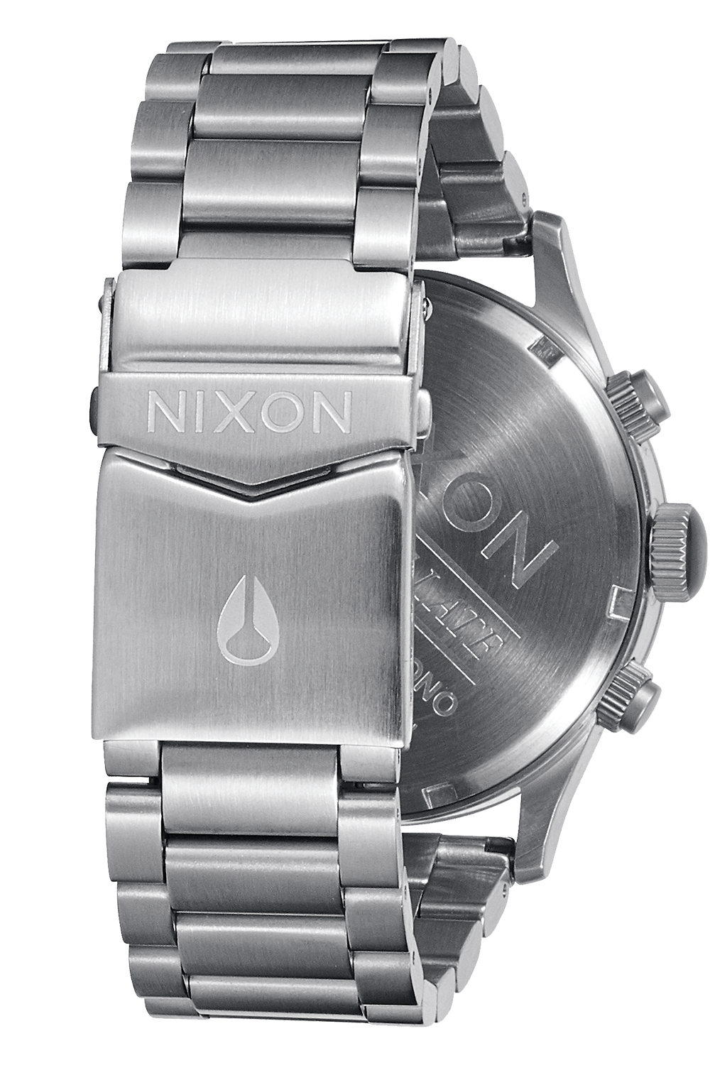 nixon sentry chrono silver