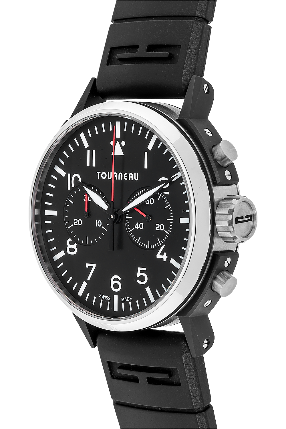 Pre Owned Tourneau And DLC TNY 44mm Chronograph Automatic TNY0100021 