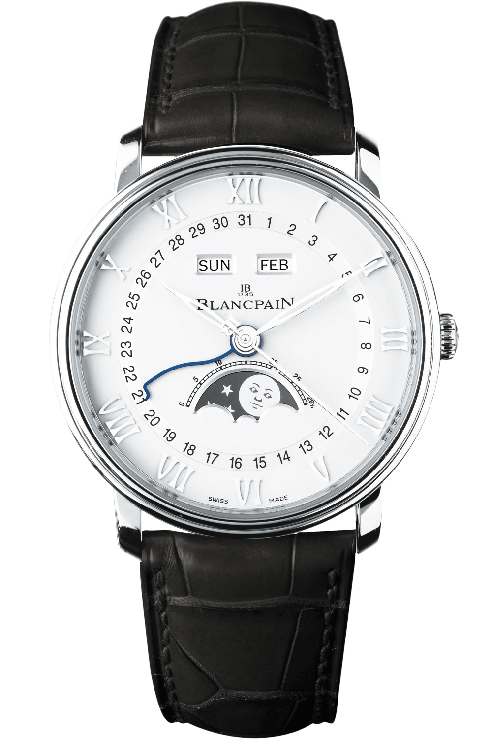 Blancpain Villeret Complete Calendar Moonphase (6654112755B)