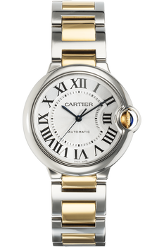 Ballon Bleu Yellow Gold and Stainless Steel Automatic