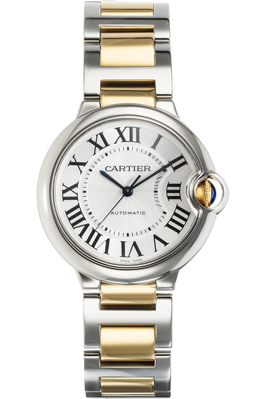Ballon Bleu Yellow Gold and Stainless Steel Automatic