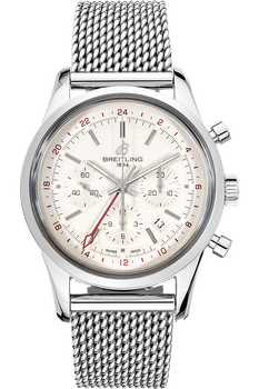 Transocean GMT Chronograph Limited Edition Stainless Steel Automatic