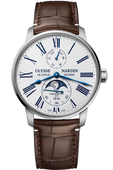 Marine Tourpilleur 42mm Stainless Steel
