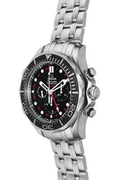 Seamaster Diver Co-Axial GMT Chronograph Stainless Steel Automatic