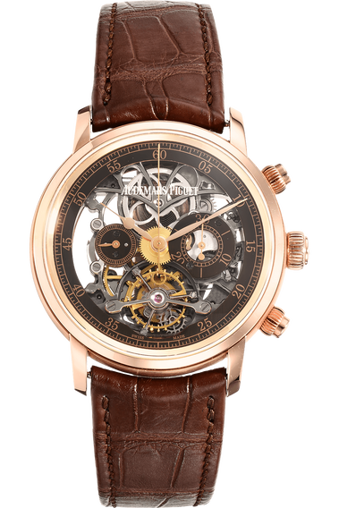 Jules Audemars Tourbillon Chronograph Rose Gold Manual