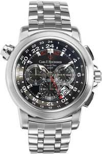 Patravi Traveltec GMT Stainless Steel Automatic
