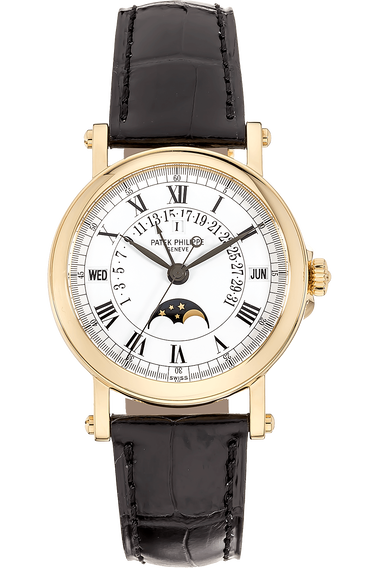 Retrograde Perpetual Calendar Yellow Gold Automatic