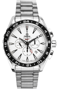 Seamaster Aqua Terra Co-Axial GMT Chronograph Stainless Steel Automatic
