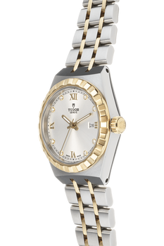 Tudor Royal Yellow Gold and Stainless Steel Automatic