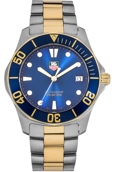 Pre Owned TAG Heuer Aquaracer Yellow Gold Plated and Stainless Steel Quartz