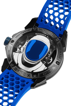 Epic X Black Titanium Bucherer BLUE