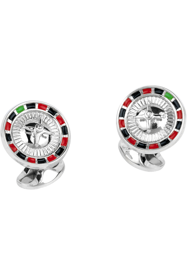 Roulette Wheel Cufflinks