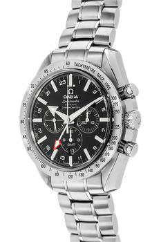 Speedmaster Broad Arrow Co-Axial GMT Stainless Steel Automatic