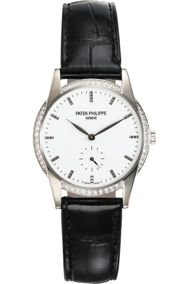 Calatrava Reference 7122 White Gold Manual