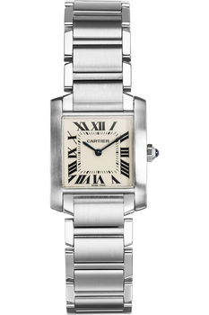 Tank Francaise Stainless Steel Quartz