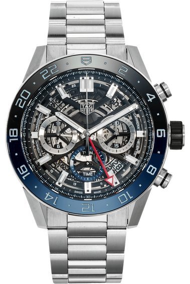 Carrera Calibre Heuer 02 Stainless Steel Automatic