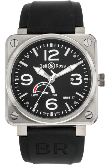 BR 01-97 Reserve de Marche Stainless Steel Automatic