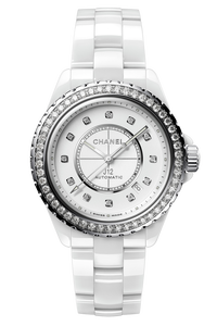 J12 Diamond Bezel Watch Caliber 12.1, 38 MM