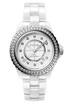 J12 Diamond Bezel Watch Caliber 12.1, 38 MM