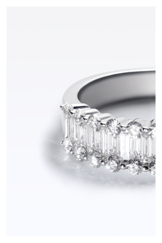 Baguette Love Ring