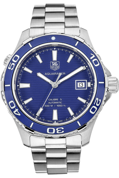 Pre Owned TAG Heuer Aquaracer Caliber 5 Automatic WAK2111