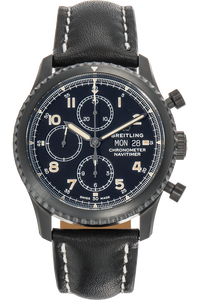 Navitimer 8 Chronograph 43 DLC Stainless Steel Automatic