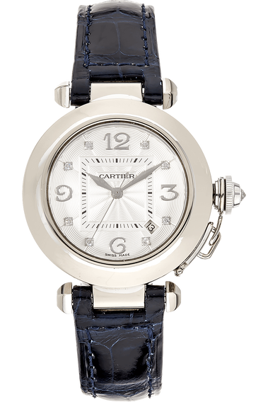 Cartier pasha white gold new arrivals