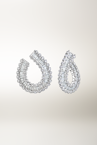 Baguette Love Earring 3.04 ct. 