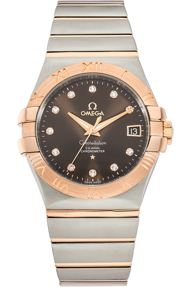 Constellation Co-Axial Rose Gold and Stainless Steel Automatic