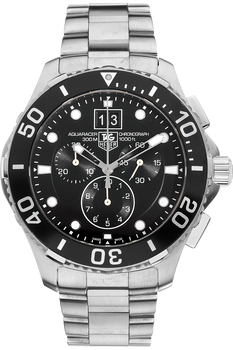 Aquaracer Big Date Chronograph Stainless Steel Quartz