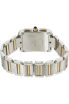 Tank Francaise Chronograph Yellow Gold and Stainless Steel Automatic