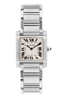 Tank Francaise Stainless Steel Quartz