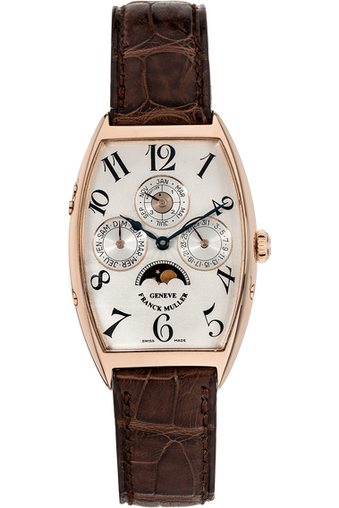 Cintree Curvex Perpertual Calendar Rose Gold Automatic