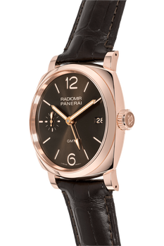 Radiomir 1940 GMT Oro Rosso Rose Gold Manual