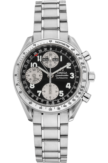 Speedmaster Triple Calendar Stainless Steel Automatic