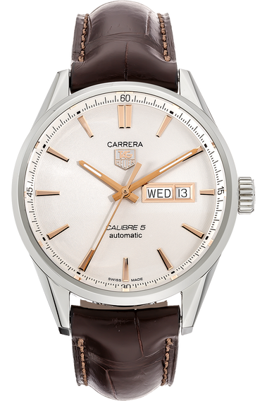 Tag heuer carrera calibre 5 pre owned outlet