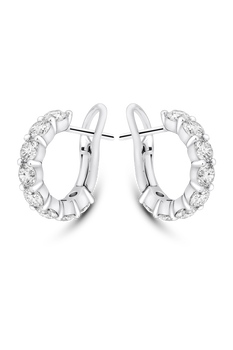 Classics Diamond Hoops