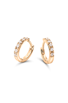 Diamond Hoops 0.14 ct.