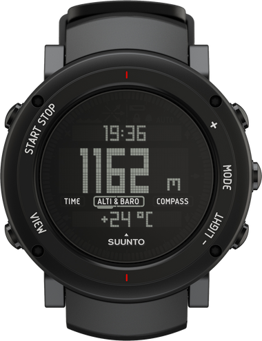 Suunto core alu deep black clearance