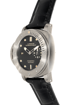 Luminor Submersible 1950 Left-Handed 3 Days Titanium Automatic