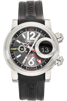Swordfish Grillo Alarm GMT Stainless Steel Automatic