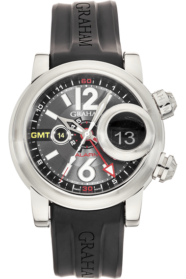 Swordfish Grillo Alarm GMT Stainless Steel Automatic