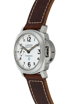 Luminor Marina Logo Stainless Steel Manual