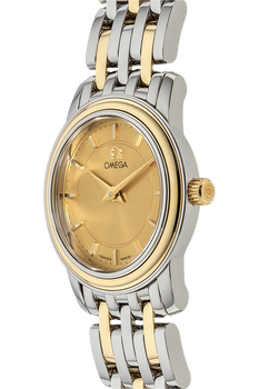 De Ville Prestige Yellow Gold and Stainless Steel Quartz