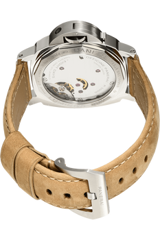 Luminor Destro Otto Giorni Stainless Steel Manual