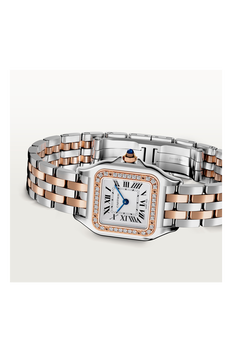 Panth&egrave;re de Cartier, Rose Gold &amp; Steel, Small