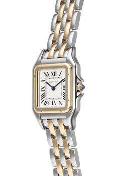 Panthere Yellow Gold and Stainless Steel Quartz