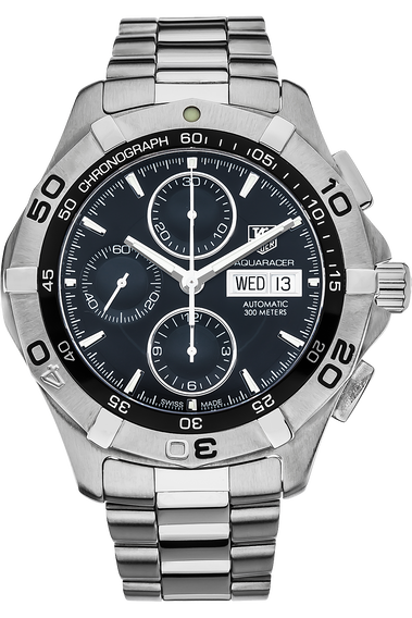 Aquaracer Day-Date Chronograph Stainless Steel Automatic