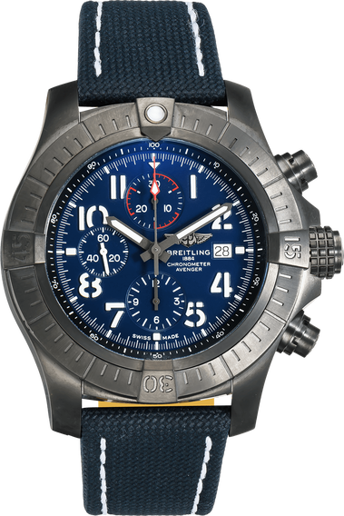 Super Avenger Chronograph Night Mission DLC Titanium Automatic